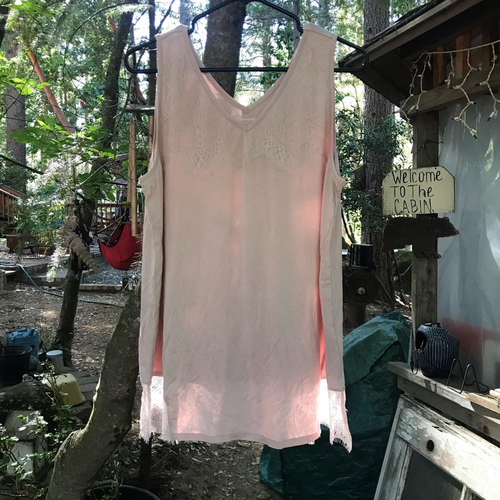 Lace tank
